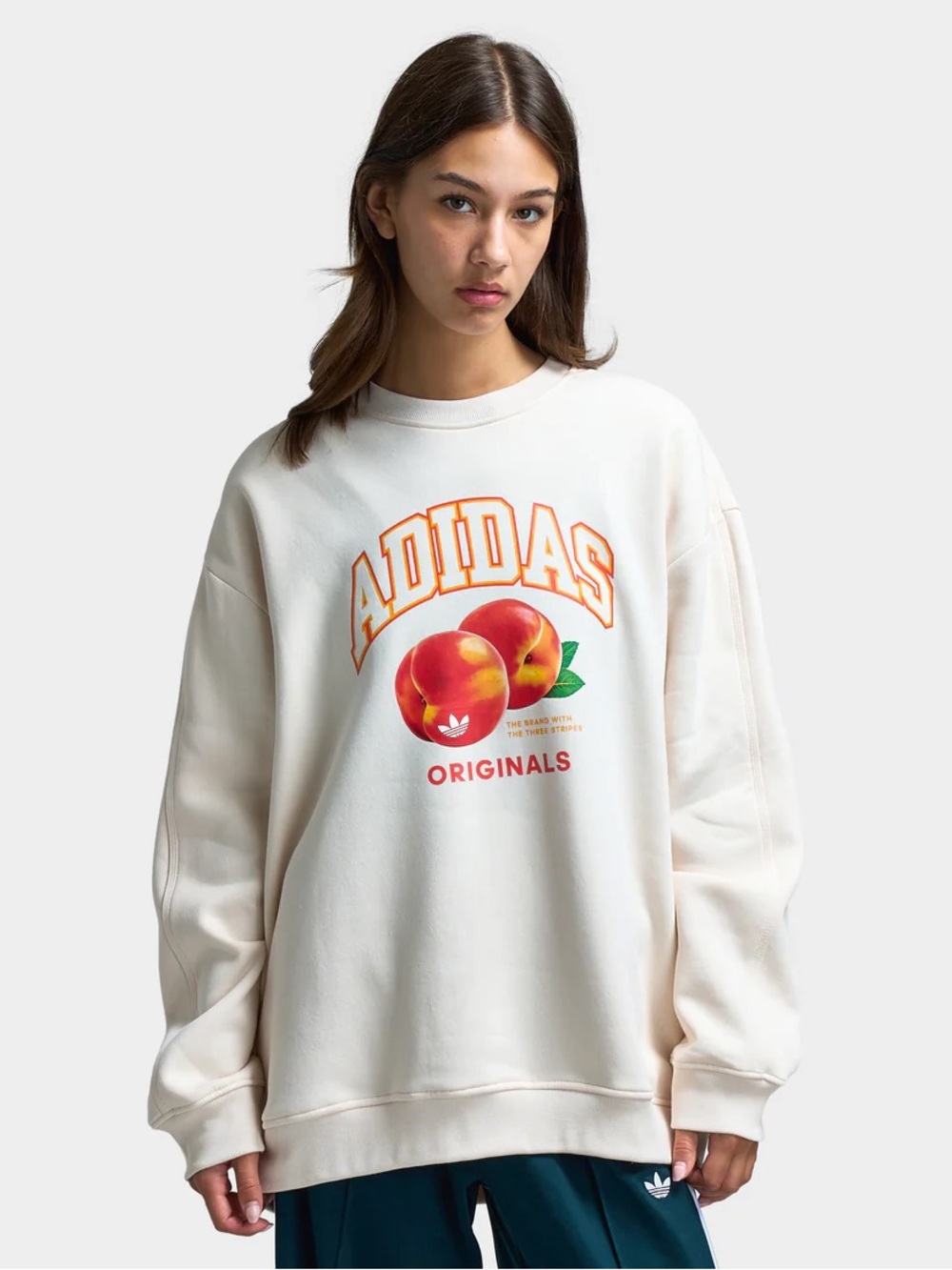 Adidas Peach Crewneck